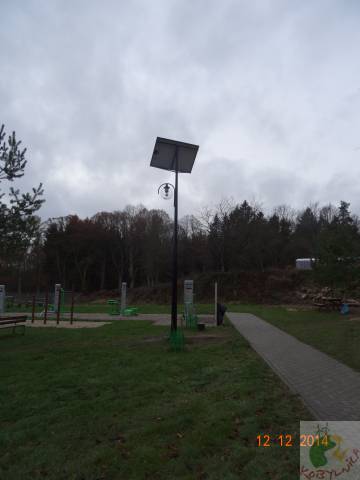 Budowa oświetlenia solarnego na placach zabaw i rekreacji na terenie Gminy Kobylnica