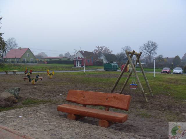 Budowa placu zabaw w miejscowości Kończewo - etap I
