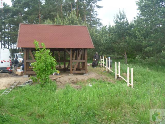 Budowa przystani wędkarskiej w miejscowości Zbyszewo