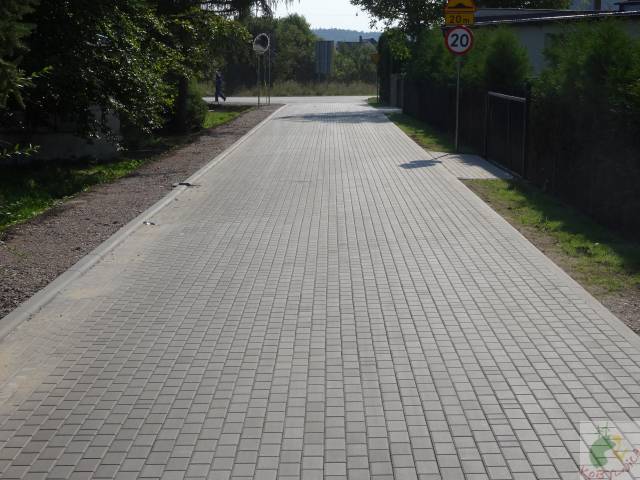 Budowa ulicy Bukowej w Kobylnicy wraz z budową sieci kanalizacji deszczowej – etap I