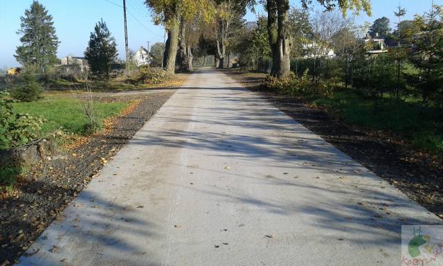 Modernizacja drogi gminnej Nr 114017G w miejscowości Zębowo  - Etap II