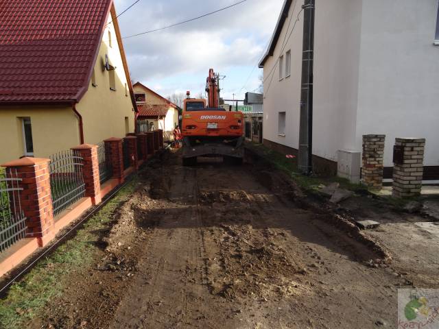 Przebudowa sięgacza ulicy Głównej w Kobylnicy