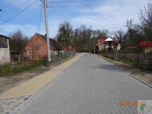 Przebudowa układu komunikacyjnego obejmującego ciąg ulic Kolejowej, Szkolnej, Parkowej i Polnej w Kończewie