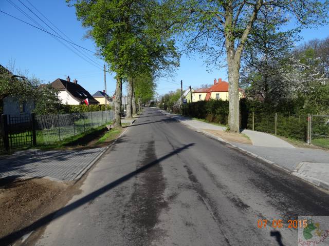 Przebudowa układu komunikacyjnego obejmującego ulicę Główną wraz z ulicami Krzywą i Polną w Widzinie – etap I