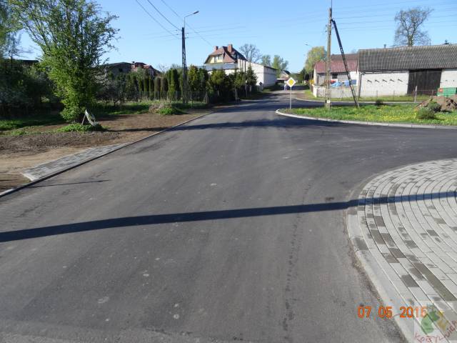 Przebudowa układu komunikacyjnego obejmującego ulicę Główną wraz z ulicami Krzywą i Polną w Widzinie – etap I