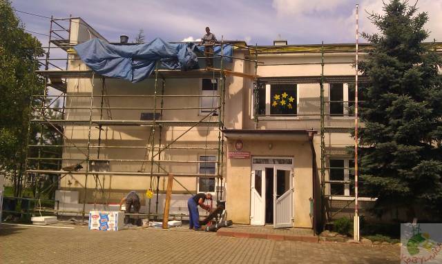 Termomodernizacja budynku Szkoły Podstawowej w Kończewie